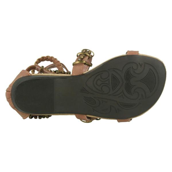 Spot On Girls Spot On Zip Up Sandals