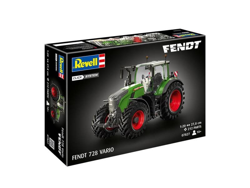 Revell Fendt 728 Vario Tractor easy-click (1:24 Scale)