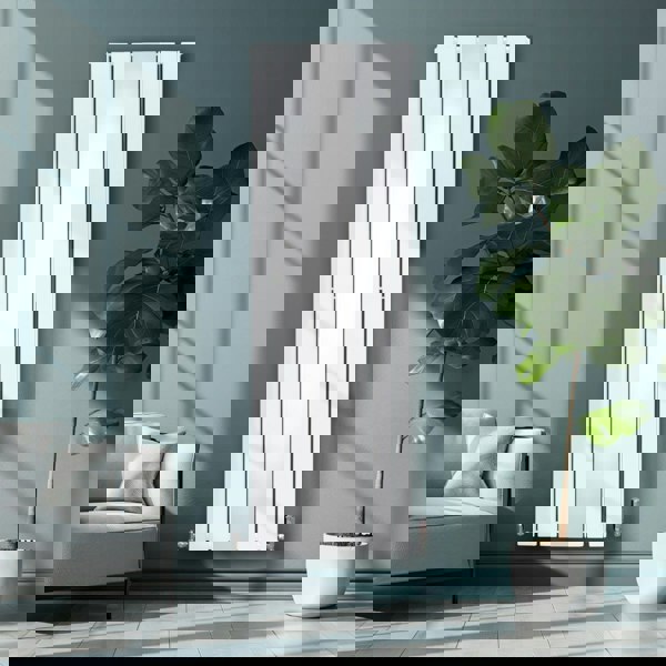 Monstershop Flat Mirror Radiator - 1800mm x 565mm - White