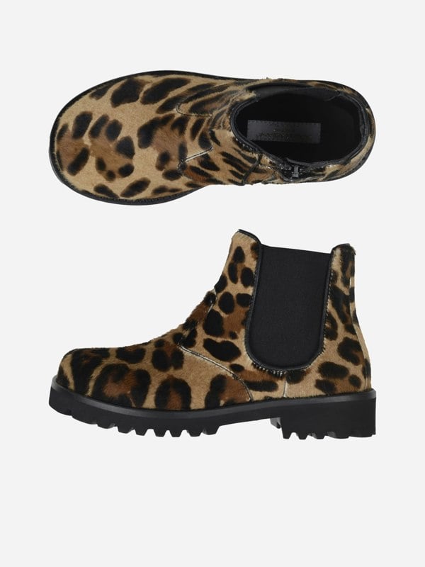 Dolce & Gabbana Kids Dolce & Gabbana Girls Leopard Boots