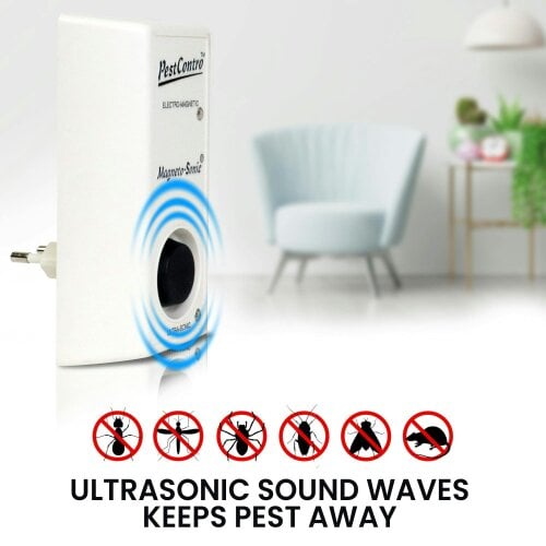 Lentek Ultrasonic Pest Repeller Electronic Rodent & Insect Control Plug-in Device for Home