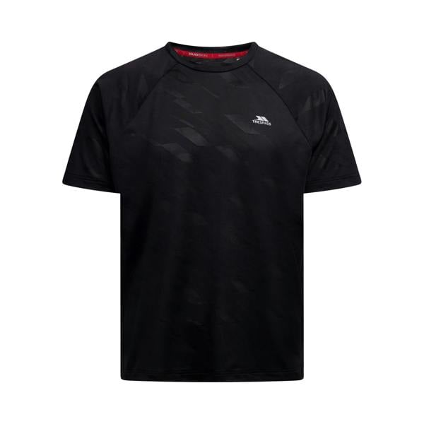 Trespass Mens Trillon Short-Sleeved Jersey - Black - 