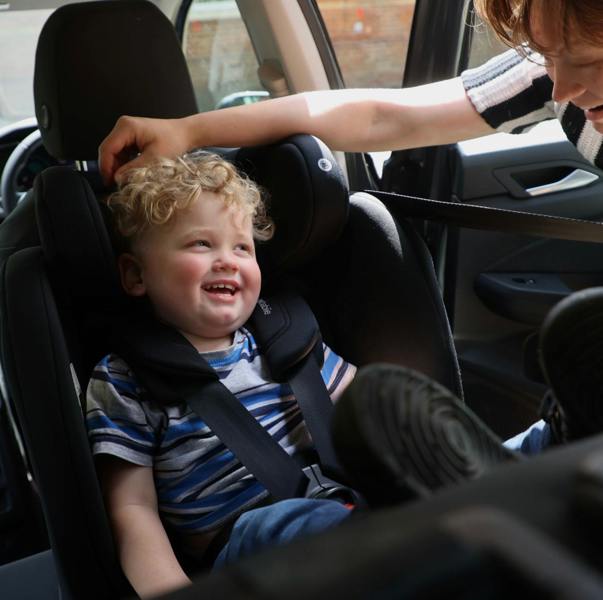 My Babiie MBCS100 2-in-1 Convertible R129 Car Seat - Black