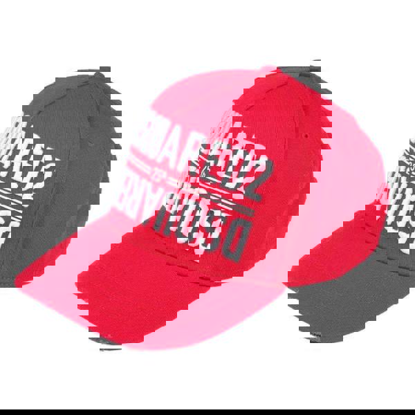 DSquared2 Reversed Logo 25th Anniversary Baseball Cap - Red - 