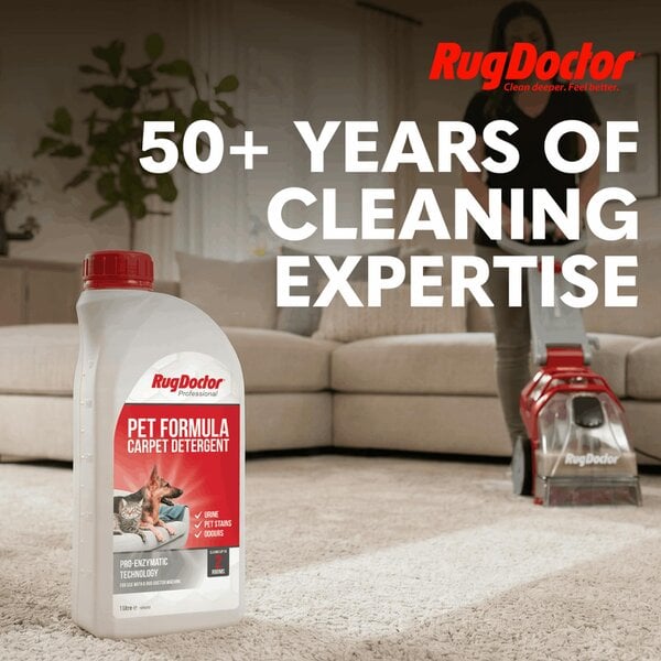 Rug Doctor Pet Formula Carpet Detergent, 1 Litre