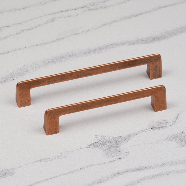 Handle & Home Antique Copper D Handles