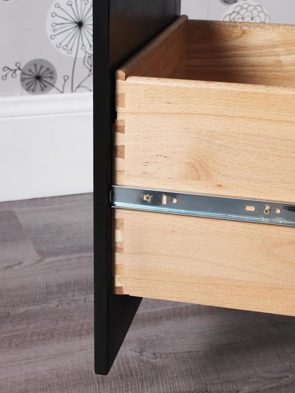 Statement Furniture Brooklyn Chest of Drawers 3 Drawer Bedroom Storage Assembled