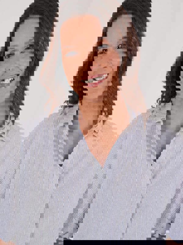 VIZ-A-VIZ Yarn Dyed Stripe Shirt