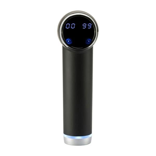 A black and silver sous vide immersion circulator with a digital display shows 00 and 95 in blue numbers—ideal for meal prep after workouts or muscle recovery sessions with the Deep Tissue Sports Massage Gun.