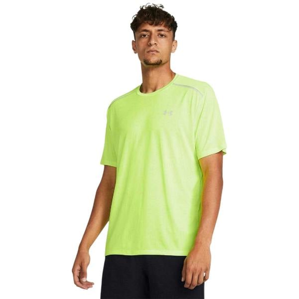 Under Armour Mens Tech Reflective T-Shirt - Yellow - 