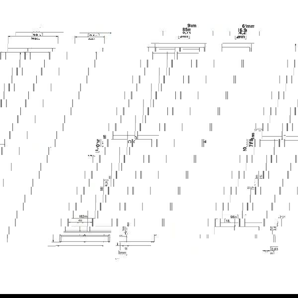 Furniture To Go Brande Wardrobe with 2 Frame Doors in White