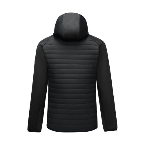 Regatta Mens Andreson Hybrid Jacket - Black/Burnt Henna