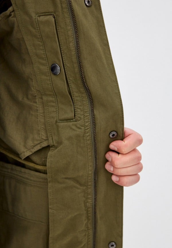 Lyle & Scott Fishtail Parka Coat - Green