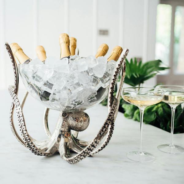 Culinary Concepts Octopus Stand & Glass Bowl