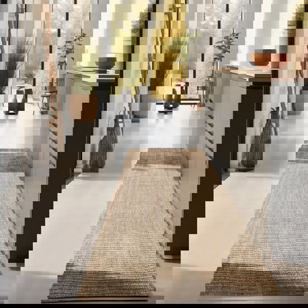 Handwoven Jute Beige Rug – Natural Colour