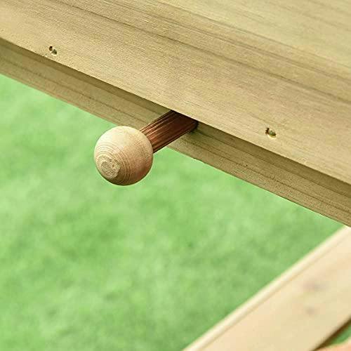 HYGRAD BUILT TO SURVIVE Large Wooden Planting Table Practical Garden Work Bench Station Flower& Plants Organiser By HYGRAD®