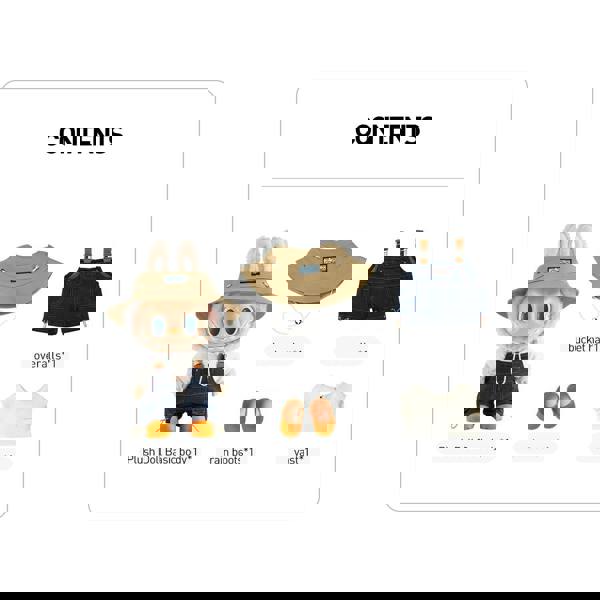 Pop Mart THE MONSTERS Fall in Wild Series - Vinyl Plush Doll Articulated Character Collectible Art Toy - 100% Genuine Money Back Guarantee