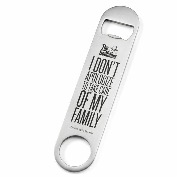 Widdop & Co Fandomania The Godfather Stainless Steel Bottle Opener Silver