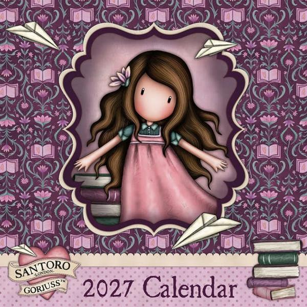 Gorjuss Calendar 2027, Wall Calendars, Month To View, Family, Gift