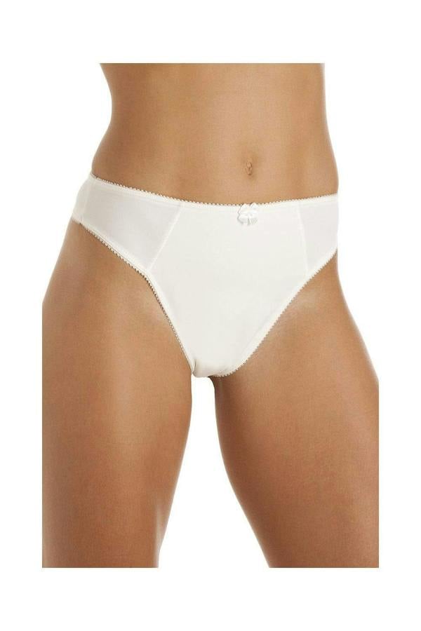 Womens Micro-Fibre 2 Pack Control Thongs