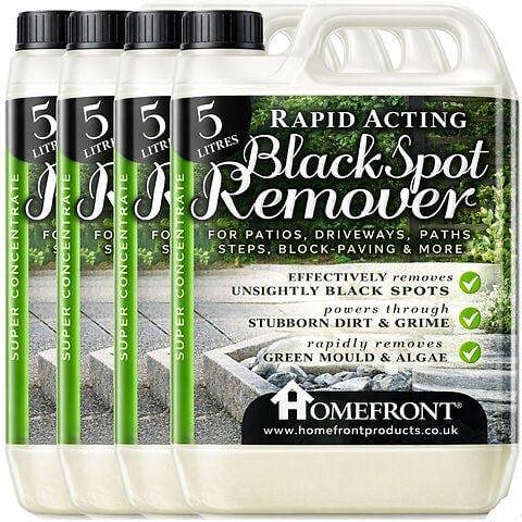 Homefront Black Spot Remover Rapid Acting Patio And Driveway Cleaner - Removes Black Spots Quickly and Easily 20L