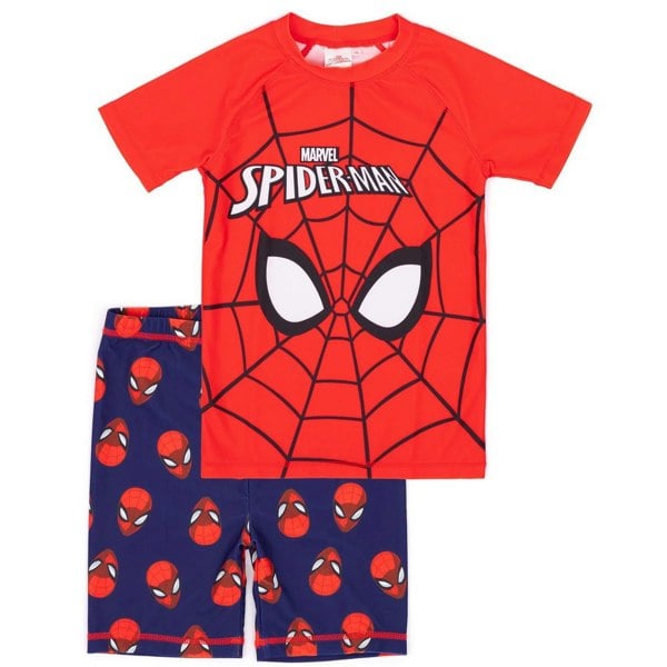 Spider-Man Boys Swim Set - Red/Blue