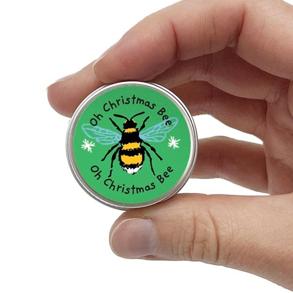 SEEDBALL Christmas Bees Wildflower Seed Ball Mini Tins (Set of Three)