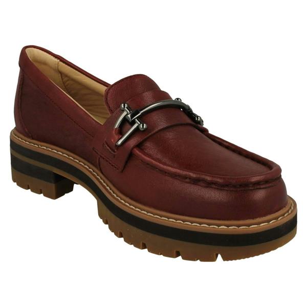 Clarks Ladies Clarks Chunky Sole Loafer Inspired Shoes Orianna Bit