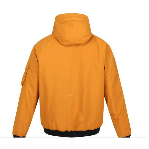 Regatta Mens Faizan Hooded Waterproof Jacket - Cathay Spice