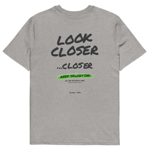Anchor & Crew Small Print Annotations Organic Cotton T-Shirt