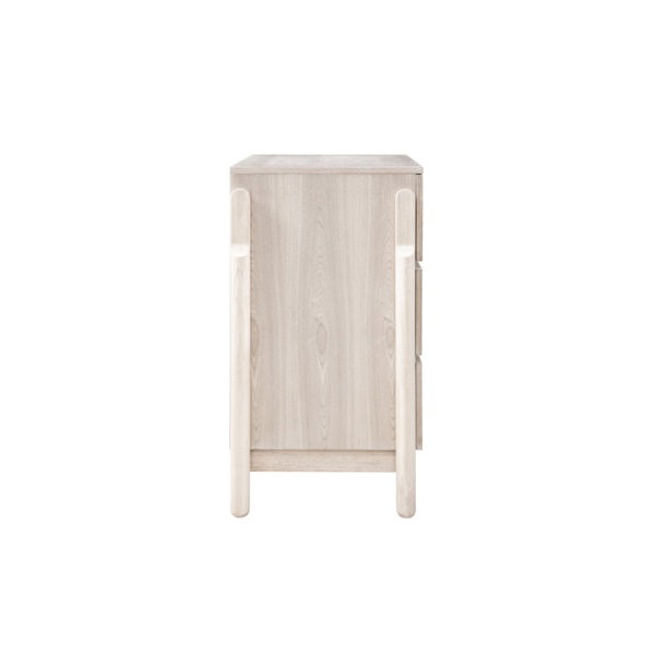 Whisper 3 Drawer Chest - Oak White Wash