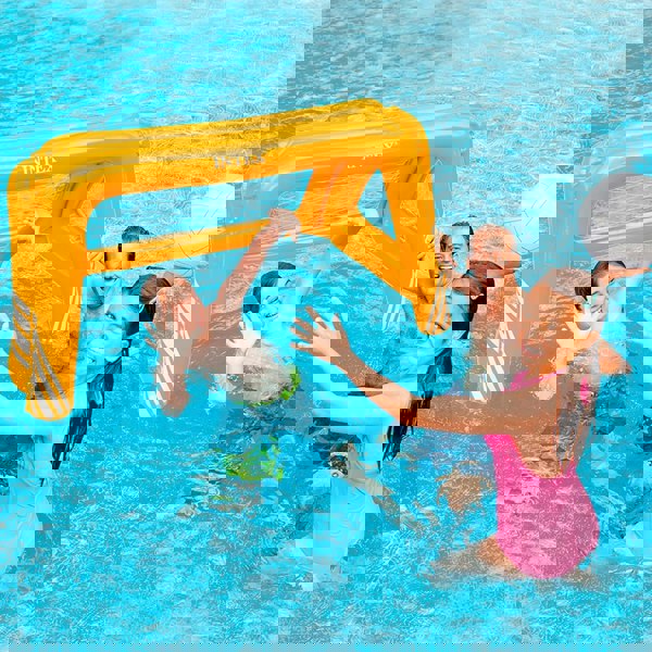 Fun Goals Game - Aufblasbares Wasserballspiel - Wasserballnetz - 140 X 89 X 81 Cm