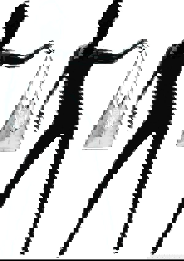 Kitise Slouch Genuine Italian Suede Large Tote Bag With Detachable Purse