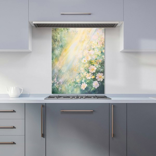 Warren Reed Summer Meadow Glass Kitchen Splashback - 00008