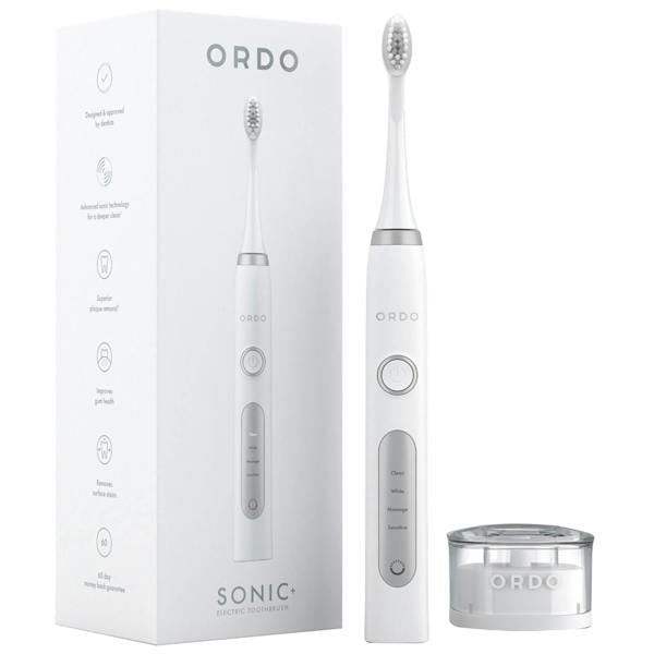 Ordo Sonic+ White Silver Electric Toothbrush