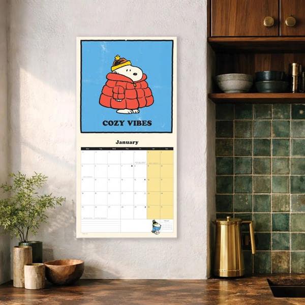Snoopy Calendar 2027, Wall Calendars, Month To View, Entertainment, Gift