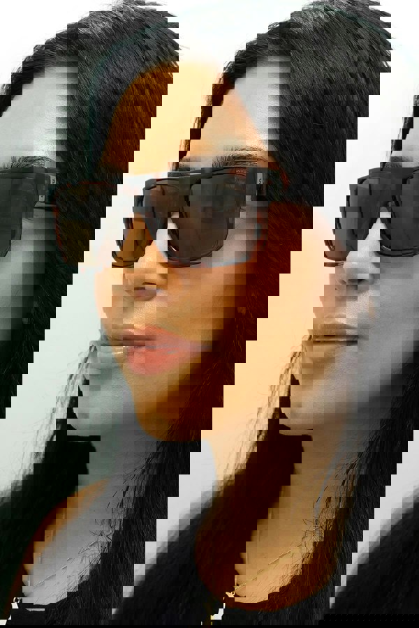 INVU Sunglasses B2130 B Demi Tortoise Brown Brown Polarized