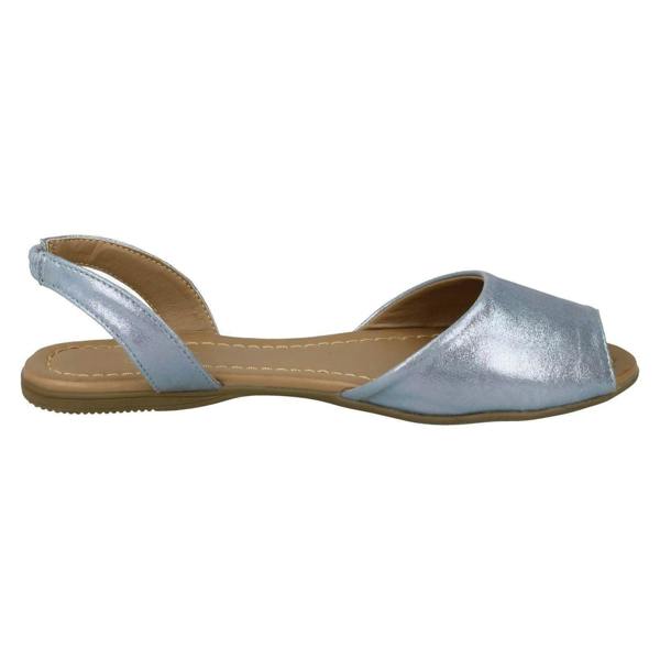 Spot On Ladies Spot On Flat Slingback Mule Sandals