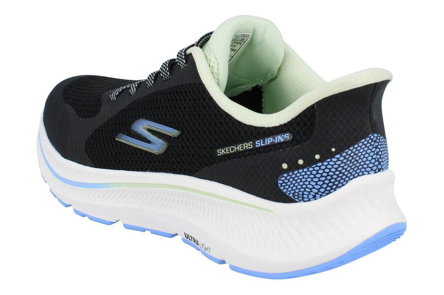 Skechers Hands Free Slip-Ins Go Run Consistant 2.0 - Captiva Womens Trainers 128619 Shoes  BKMN