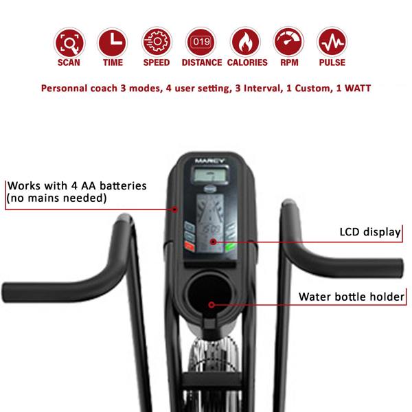 Marcy Cardioblast Premium Home Assault Bike - 2058