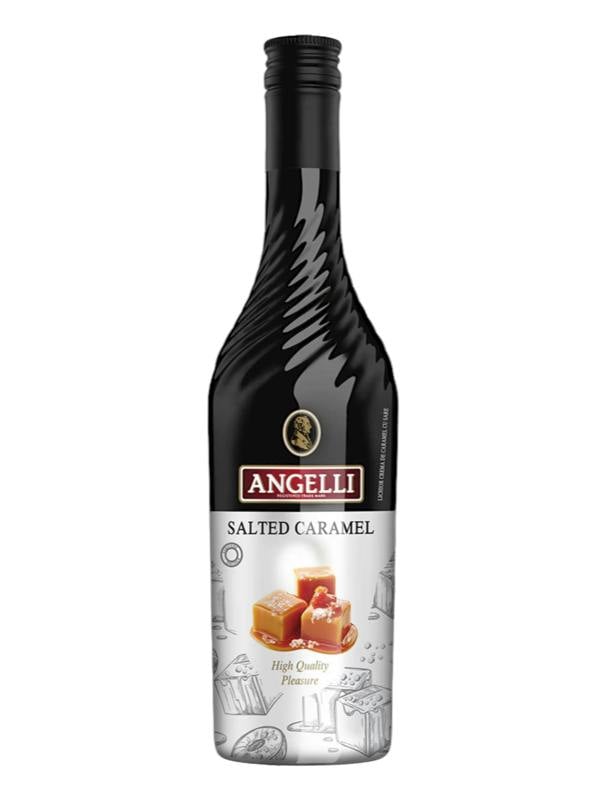 Angelli Salted Caramel Cream Liqueur 500ml