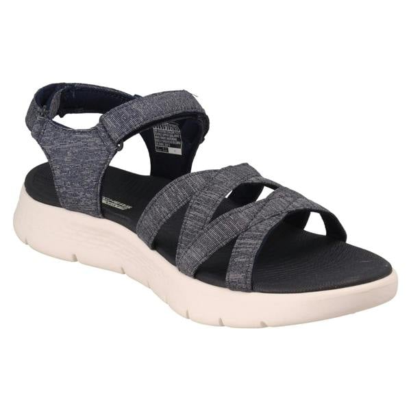 Skechers Ladies Skechers Goga Mat Hook and Loop Sandals Sunshine 141450