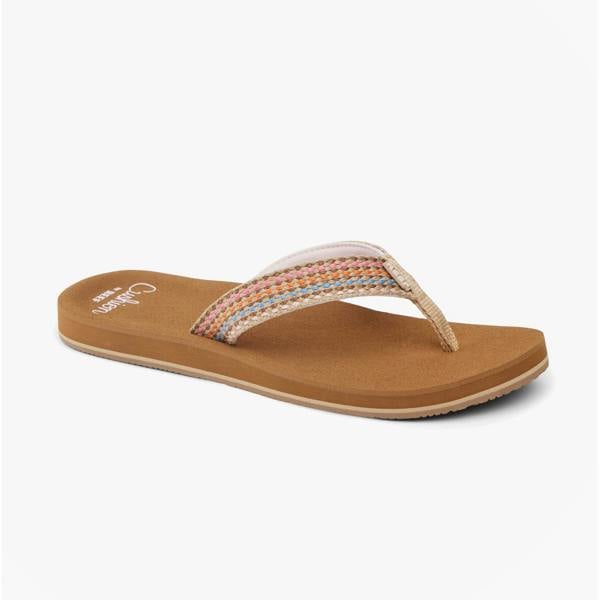 Reef BAJA ELANA Toe-Post Sandals   in  Pink