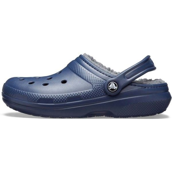 Crocs Classic Lined Clog Unisex - Navy/Charcoal