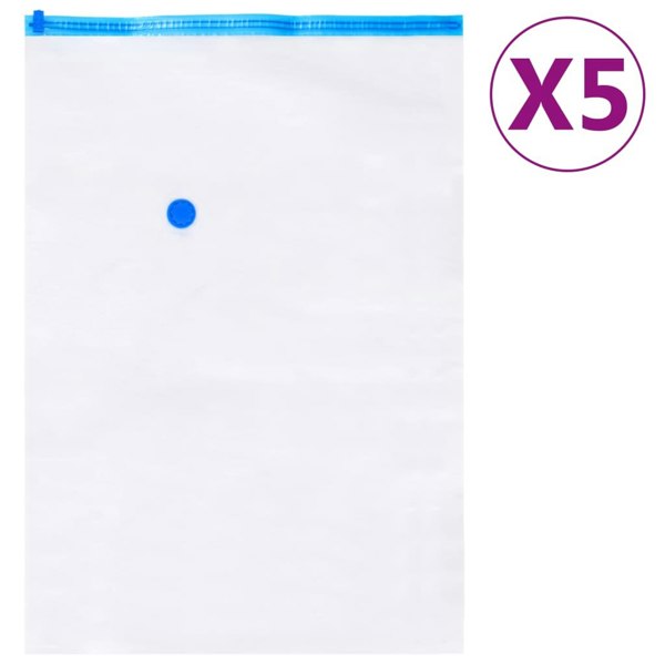 Berkfield Vacuum Travel Storage Bags Clothing Bags 3 Sizes 20 pcs