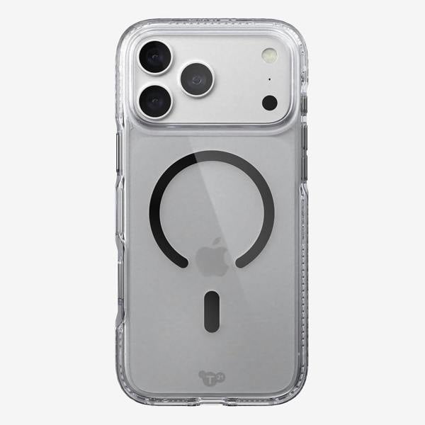 Tech21 Evo Crystal Case with MagSafe for iPhone 17/18 Pro Max 6.9" Clear Black - T21-11699