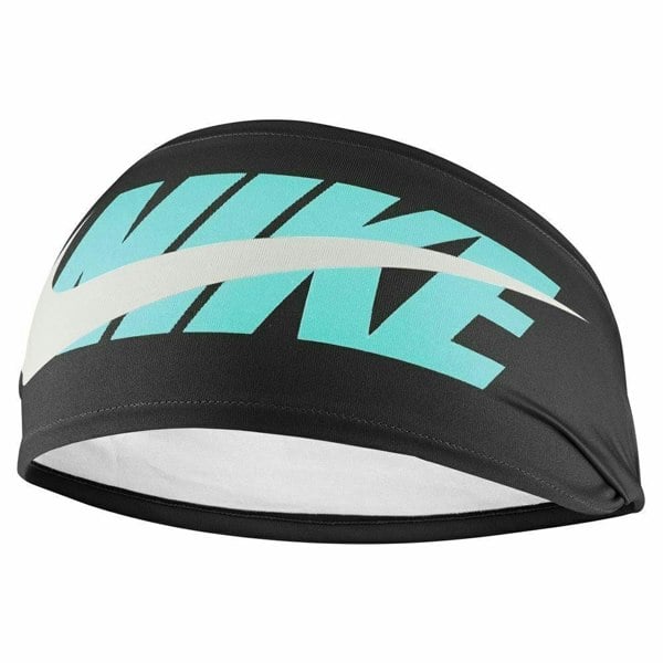 Nike Wide Headband - Black/Copa Sail