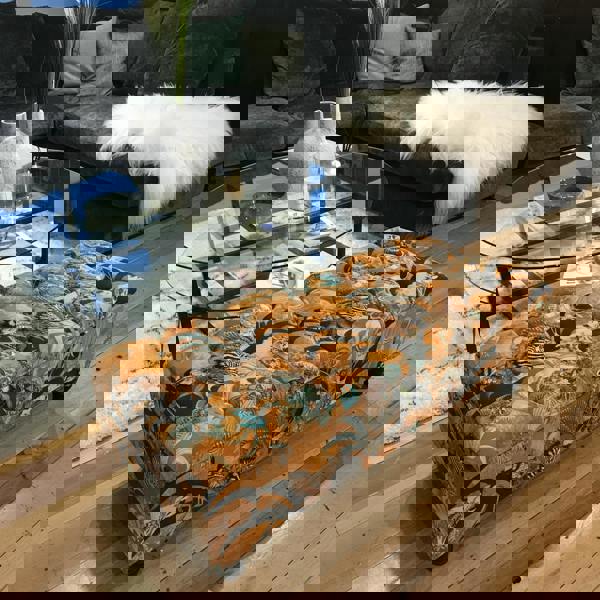 UK handcrafted buttoned seating bench for bedroom