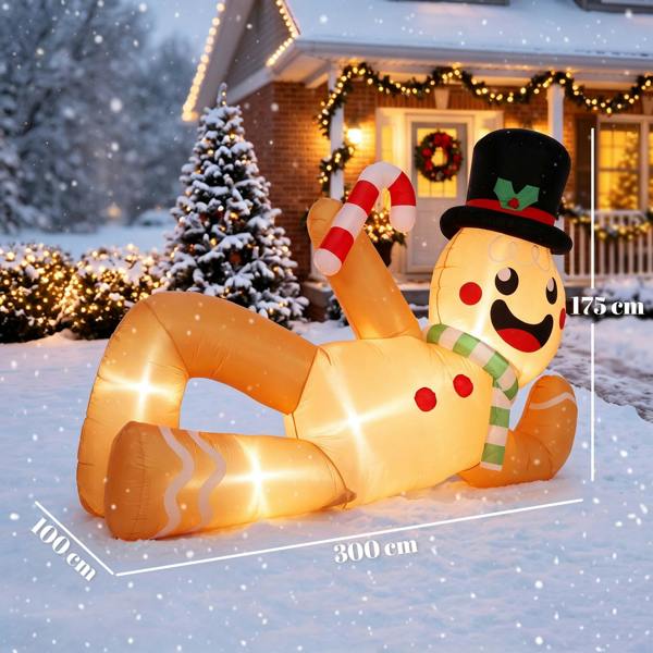 Inflatable Gingerbread Man