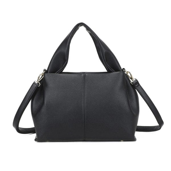 Kitise Lightweight Pebble Grain Satchel Crossbody Shoulder Bag